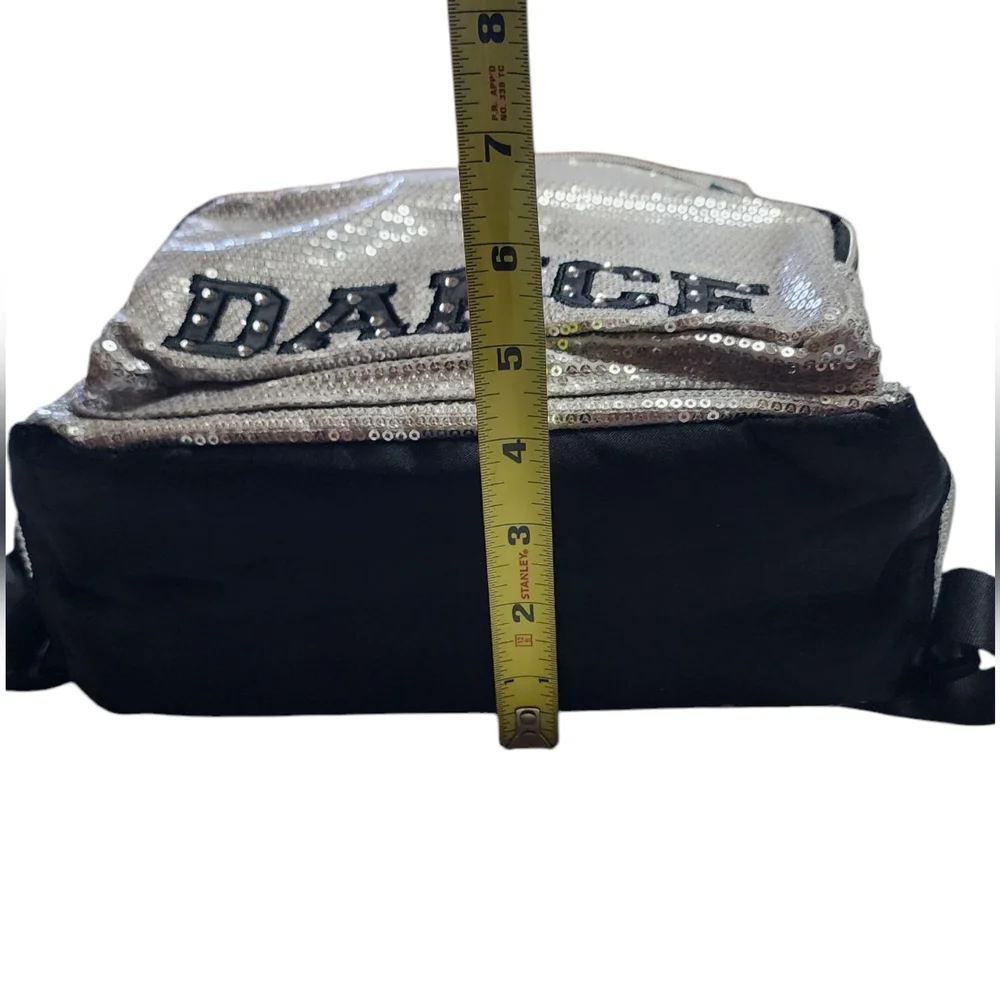 Silver Sequins Dance Backpack